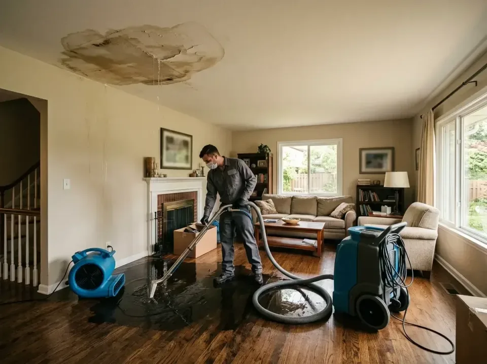 attic-pipe-burst-ceiling-drip-008 — frequently asked questions, Water Damage Restoration & Carpet Care in Union City, TN